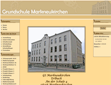 Tablet Screenshot of grundschule-markneukirchen.de